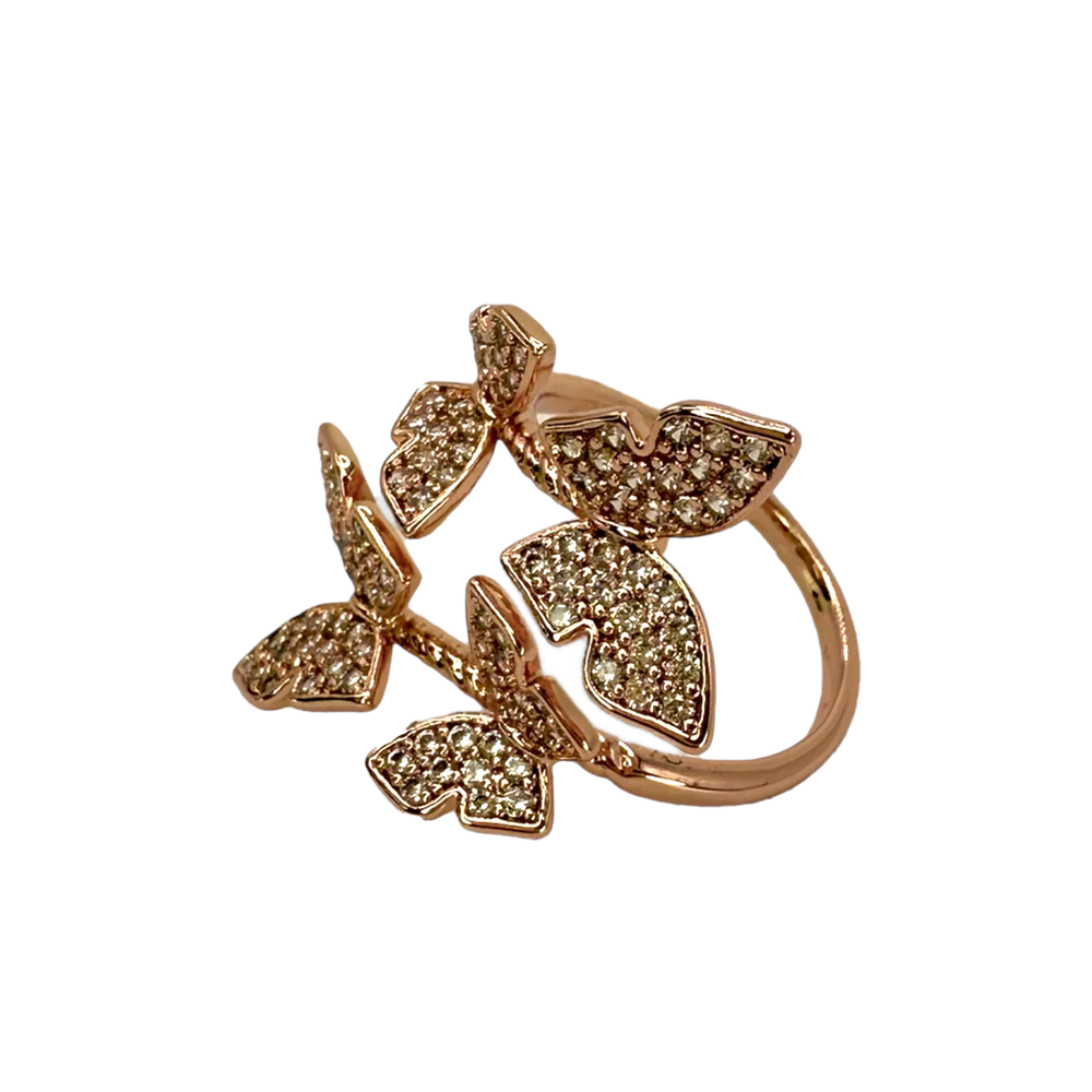 Buy Adjustable Butterfly Ring Online | Best Costume Jewelry Ring
